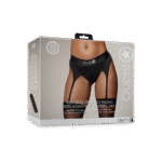 Ouch! Perizoma vibrante con strap on e reggicalze regolabili