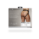 Bullet vibrante con 10 modalità – Perizoma con harness Ouch! by Shots - immagine 3