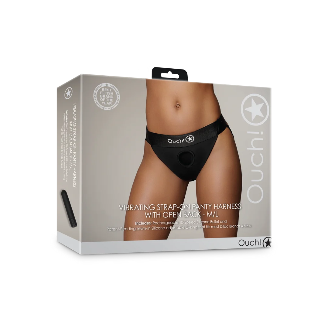 Vibratore bullet con 10 modalità – Nero Ouch! by Shots - immagine 1