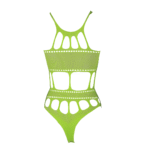 Body verde neon con scollo all’americana - immagine 12