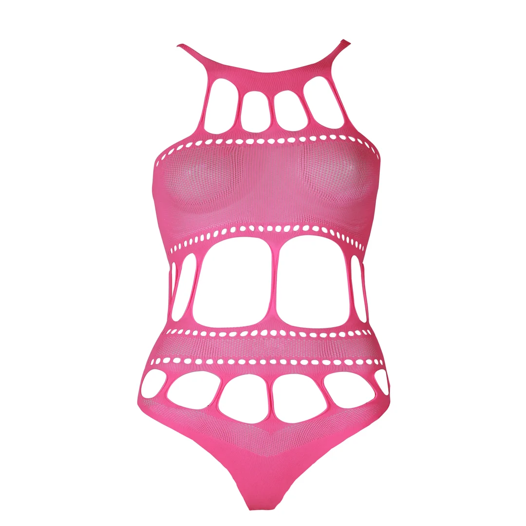 Body verde neon con scollo all’americana - immagine 23