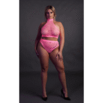Set verde neon a collo alto con slip - immagine 21