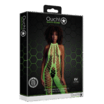 Bodystocking verde neon con collo all’americana - immagine 7