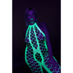Bodystocking verde neon con collo all’americana - immagine 18