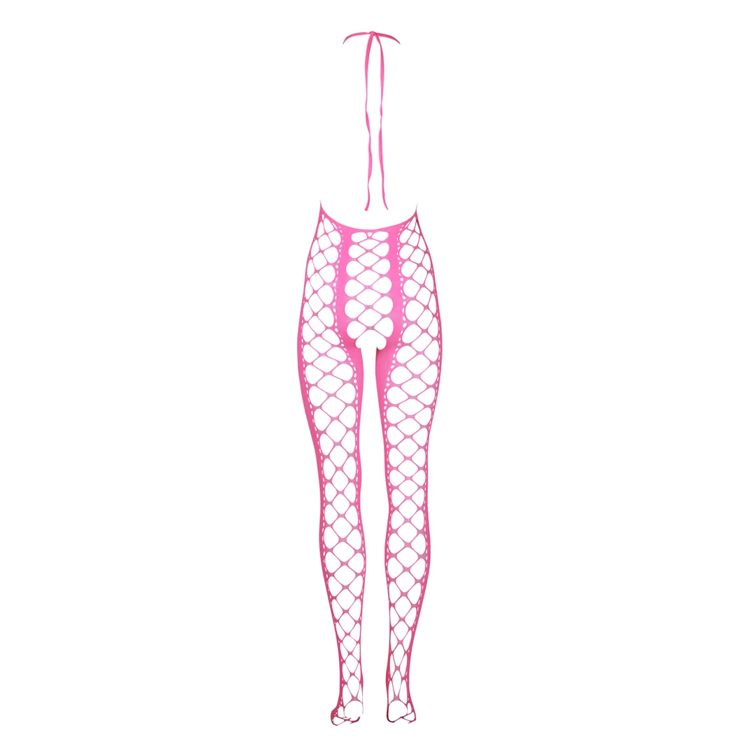 Bodystocking verde neon con collo all’americana - immagine 6