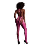 Bodystocking verde neon con collo all’americana - immagine 2