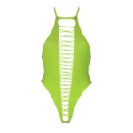 Body verde neon sgambato - immagine 11