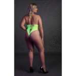 Body verde neon sgambato - immagine 10
