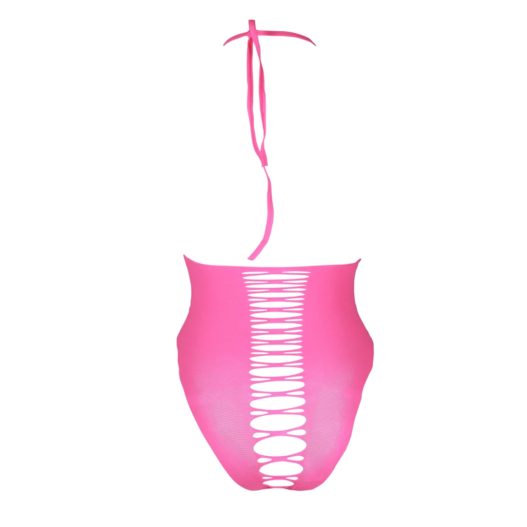Body verde neon sgambato - immagine 24