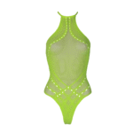 Body rosa neon con scollo all'americana - immagine 11
