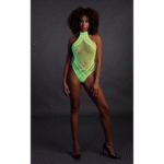 Body rosa neon con scollo all'americana - immagine 9