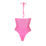 Body rosa neon con scollo all'americana - immagine 18