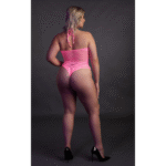 Body rosa neon con scollo all'americana - immagine 16