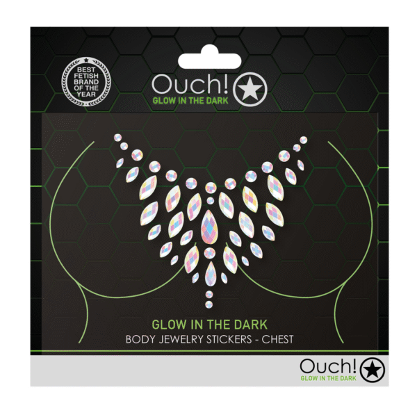 Adesivi luminosi Ouch! by Shots per il petto
