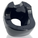 Anello fallico con impugnature per l'asta, trasparente - immagine 6