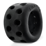 Anello per lo stretching dello scroto con fori di ventilazione – Black Ice - immagine 2