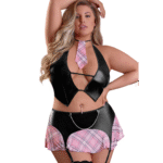 Costume Sexy Sophomore rosa L/XL - immagine 9