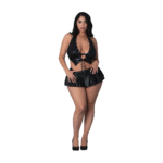 Top halter Seraphina con gonna e perizoma a G - immagine 5