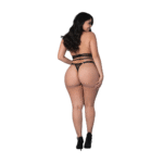 Top all’americana e perizoma con anello Nadia - immagine 2