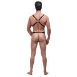 Imbracatura bondage da uomo taglia unica con anelli regolabili – Male Power - immagine 3