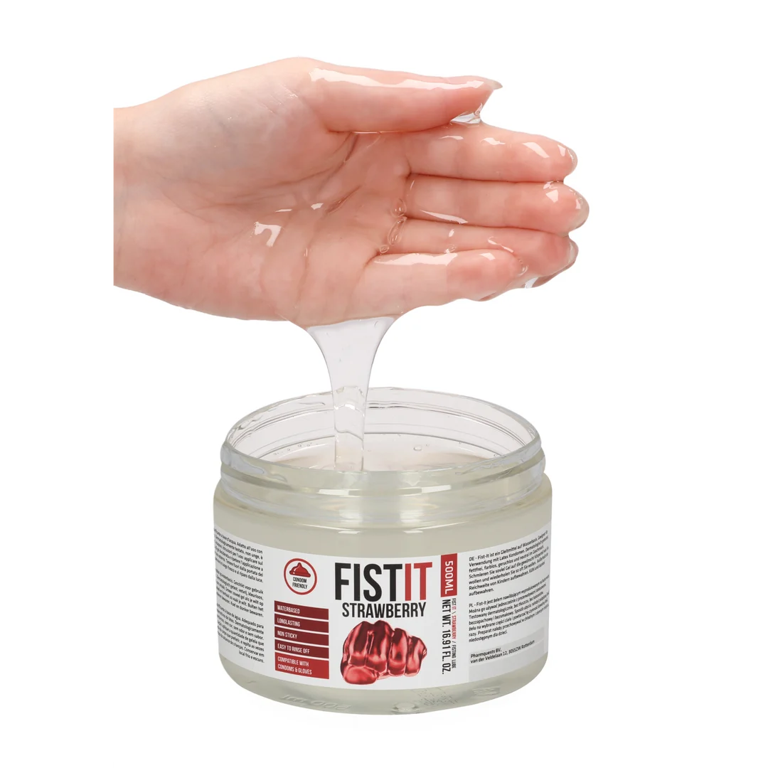 Fist It lubrificante extra denso alla fragola 500 ml - immagine 4