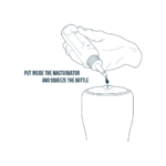 Detergente per la parte interna dei masturbatori