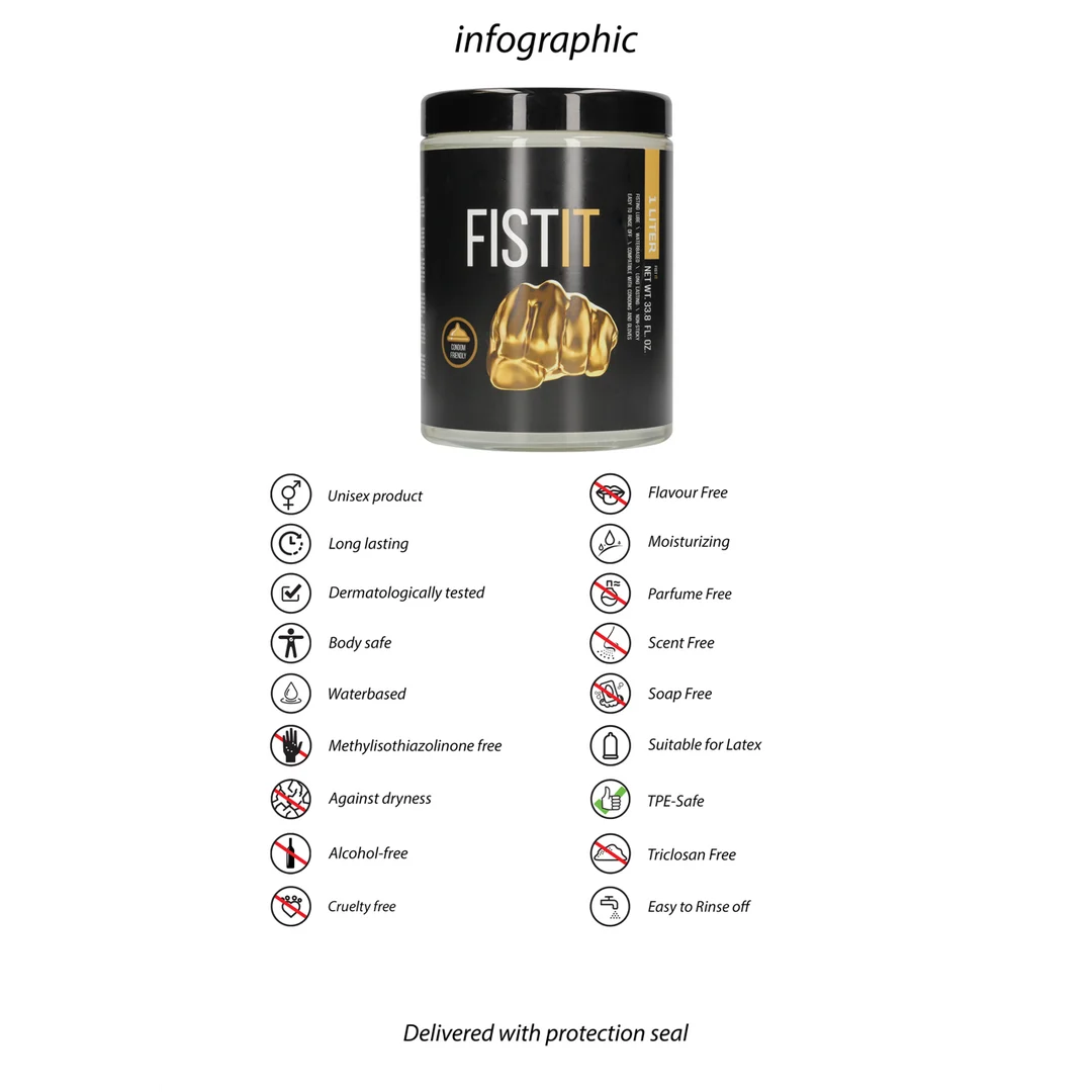 Fist It lubrificante a base d’acqua 1000 ml - immagine 5
