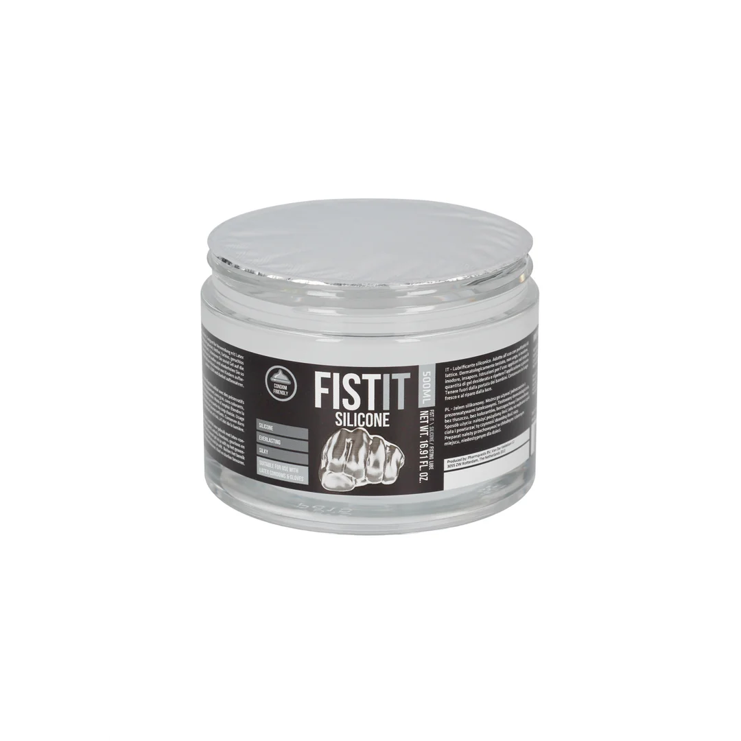 Lubrificante al silicone, dermatologicamente testato e adatto ai preservativi in lattice, senza profumo e senza gusto, 500 ml, Fist It by Shots - immagine 3