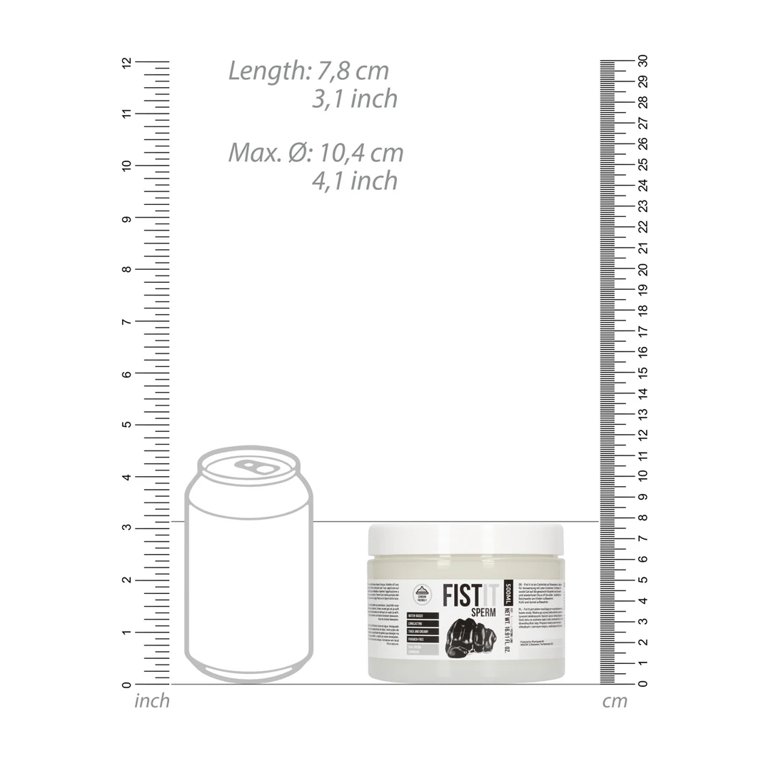 Lubrificante spermicida Fist It 500 ml - immagine 6
