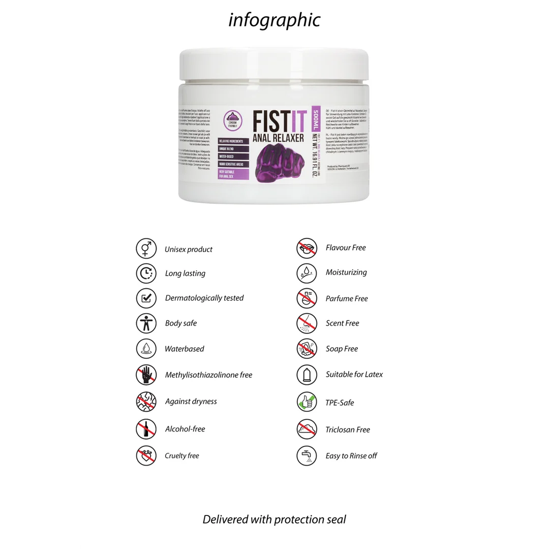 Fist It Anal Relaxer 500 ml - immagine 5