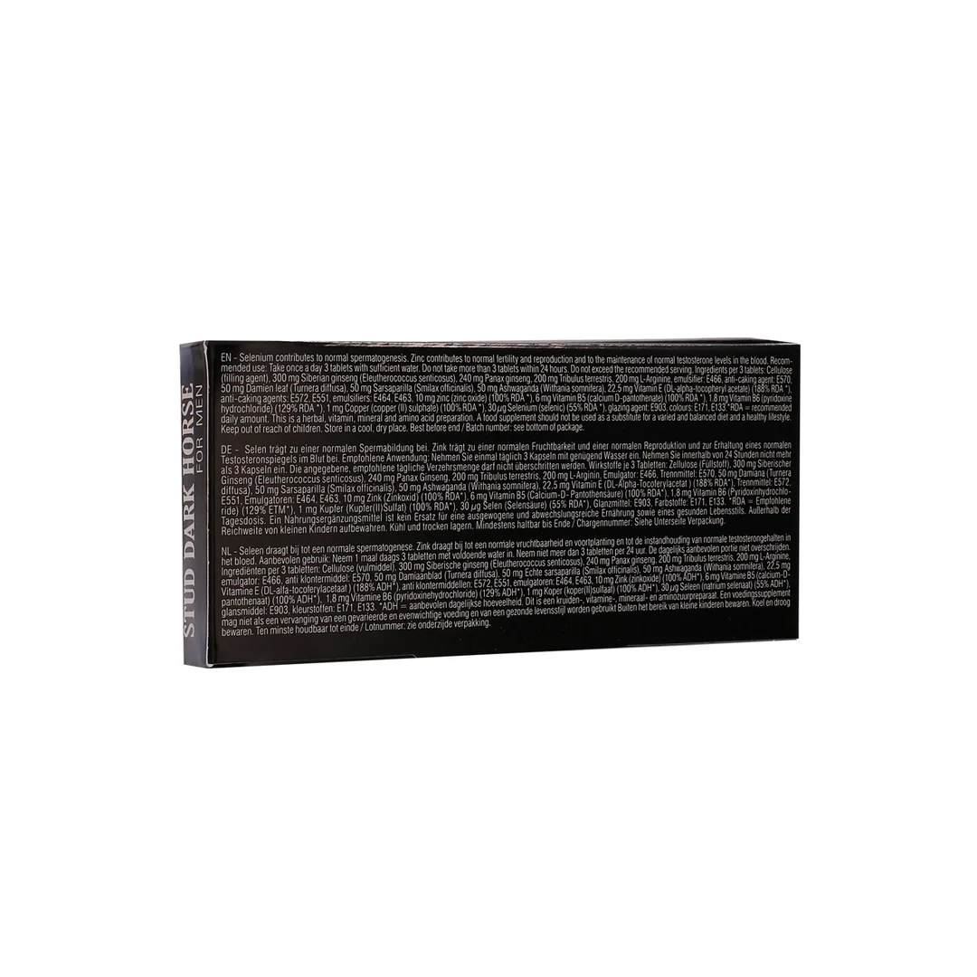 Stud Dark Horse compresse per l'erezione, 10 pezzi - immagine 2