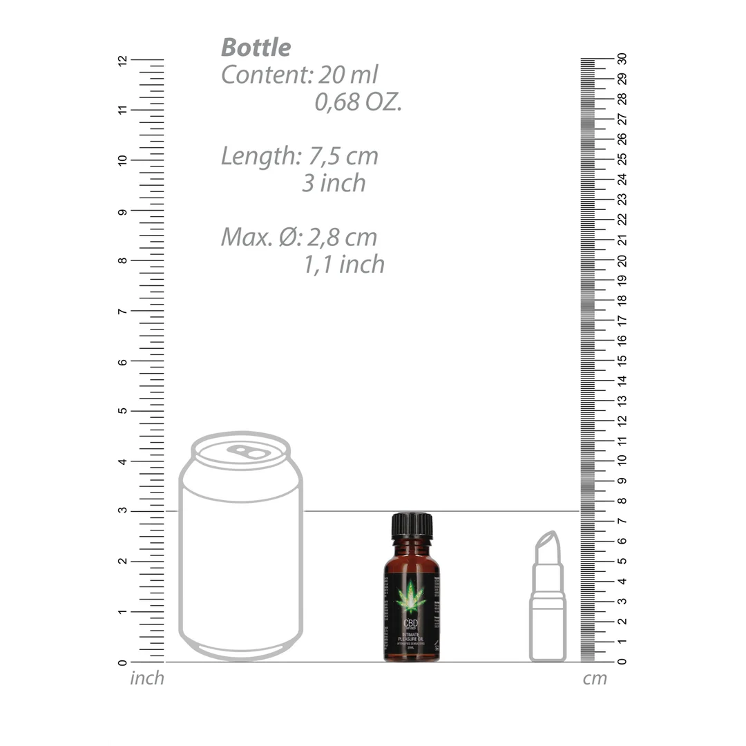 Olio stimolante al CBD Intimate Pleasure Oil - 0,7 fl oz / 20 ml - immagine 5