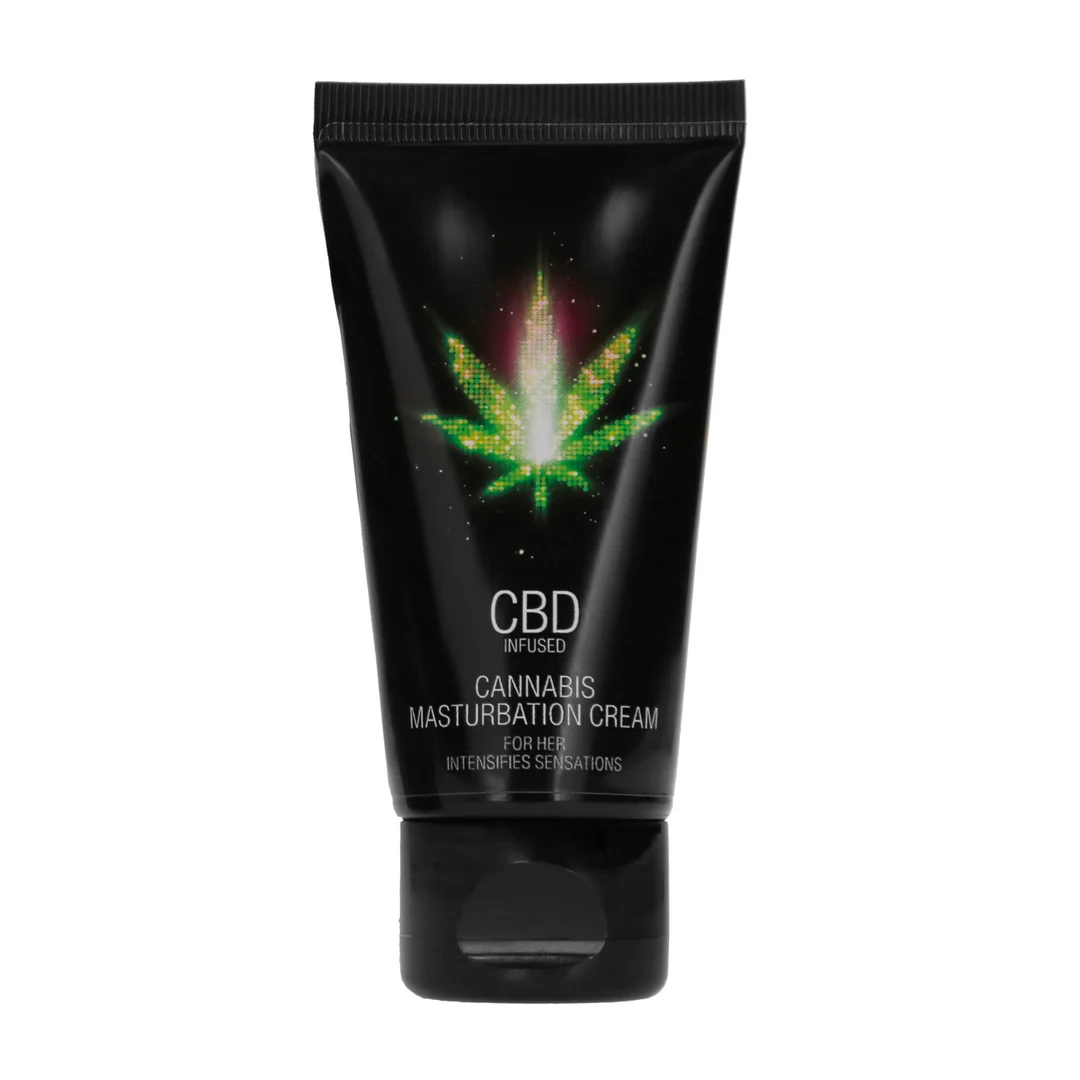 Lubrificante neutro, crema masturbatoria al CBD per la vulva, senza profumo e senza sapore, 50 ml, Pharmquests by Shots - immagine 1