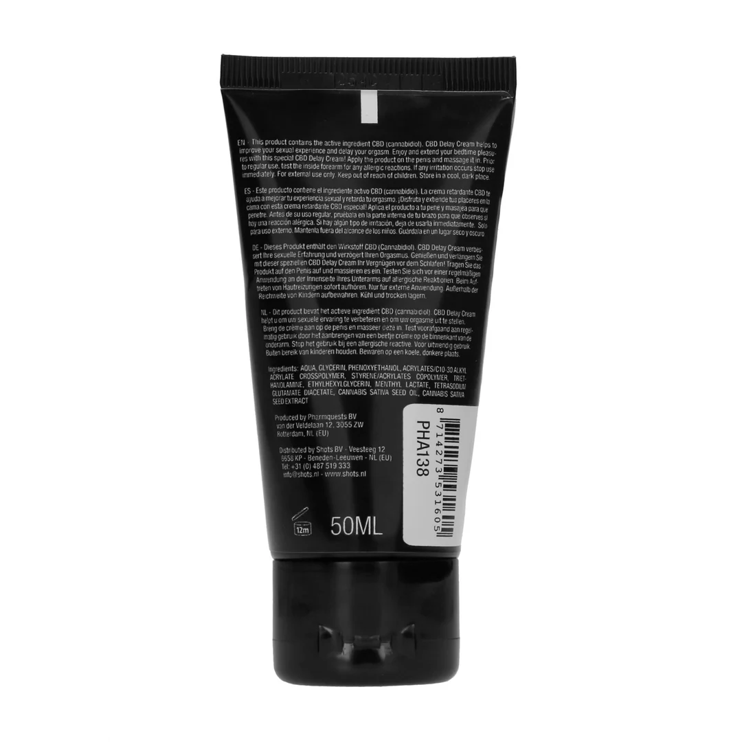 Pharmquests CBD Cannabis Delay Spray 50 ml - immagine 2