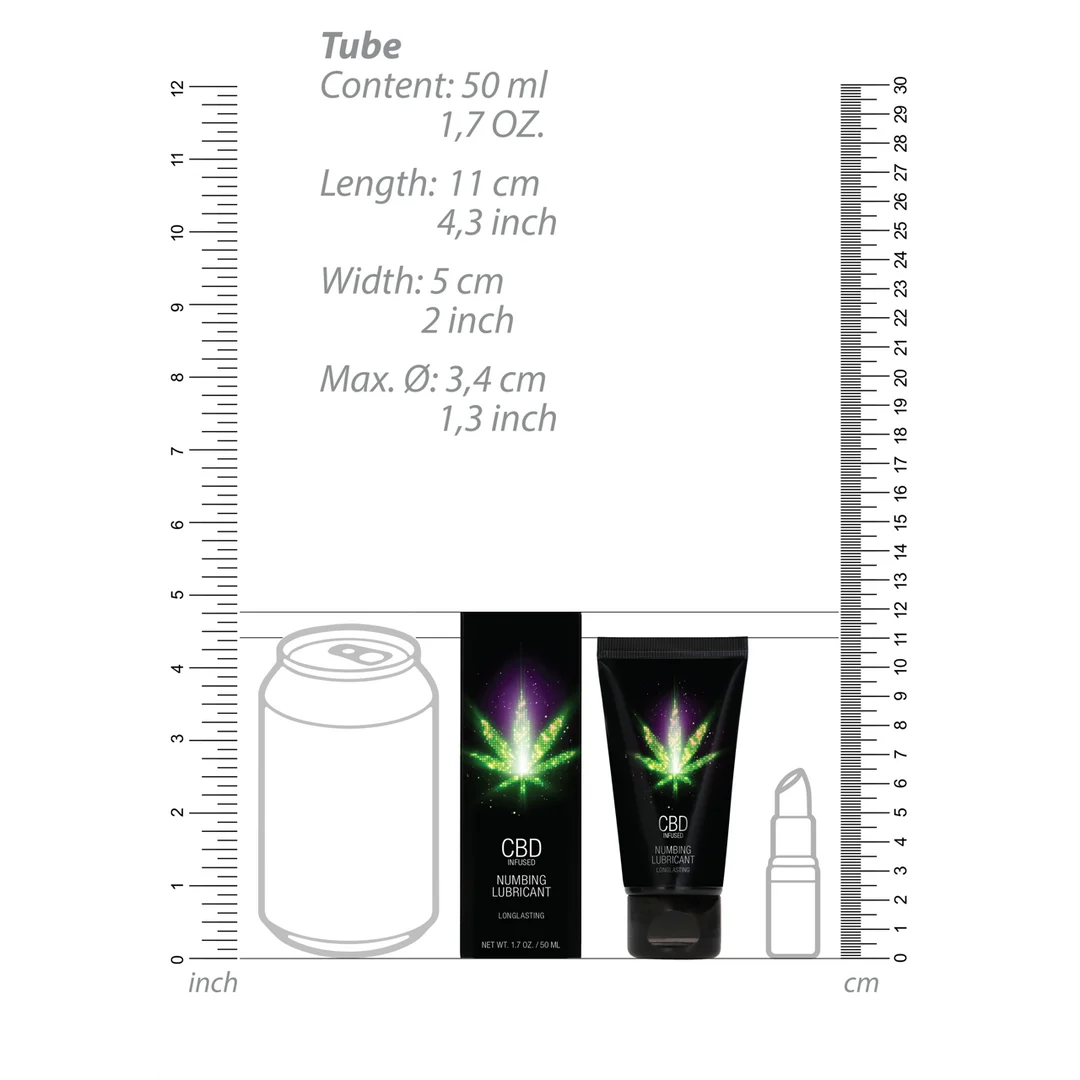 Pharmquests by Shots lubrificante anestetico al CBD 50 ml - immagine 6