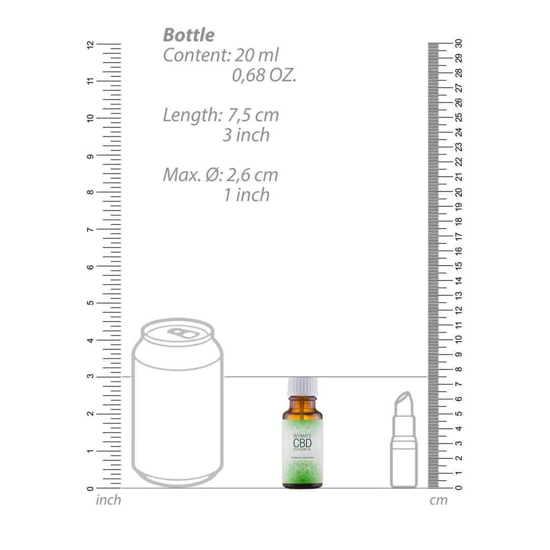 Pharmquests by Shots Natural CBD Olio intimo al CBD per il piacere 20 ml - immagine 4