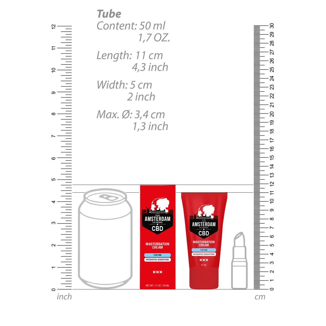 Pharmquests by Shots Crema masturbatoria al CBD per lui 50 ml - immagine 5