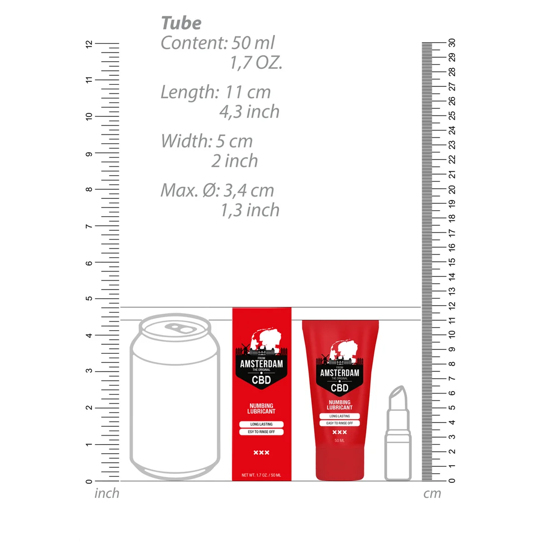 Pharmquests by Shots Original lubrificante anestetico al CBD 50 ml - immagine 5