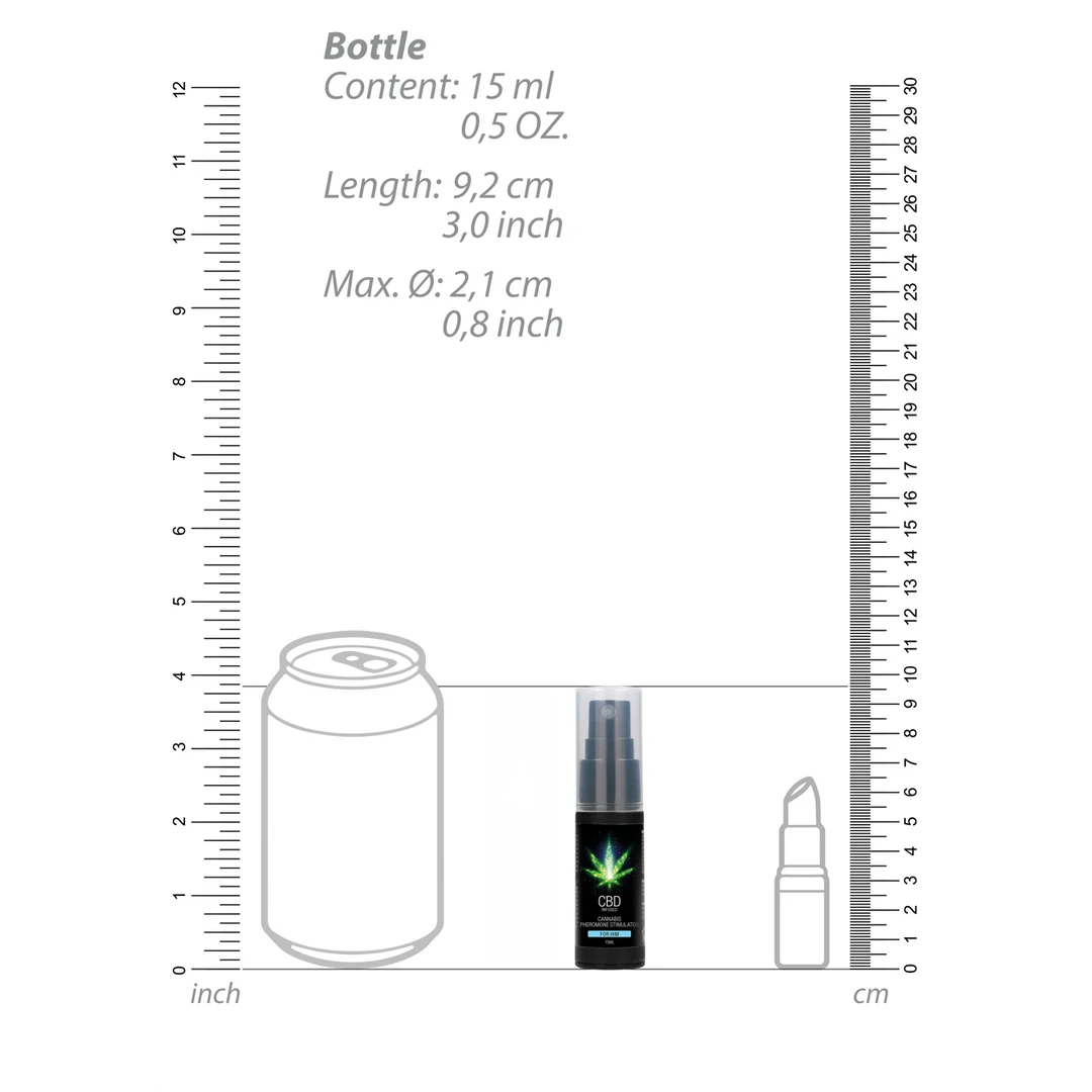 Pharmquests CBD Cannabis stimolatore ai feromoni per lui, 15 ml - immagine 6