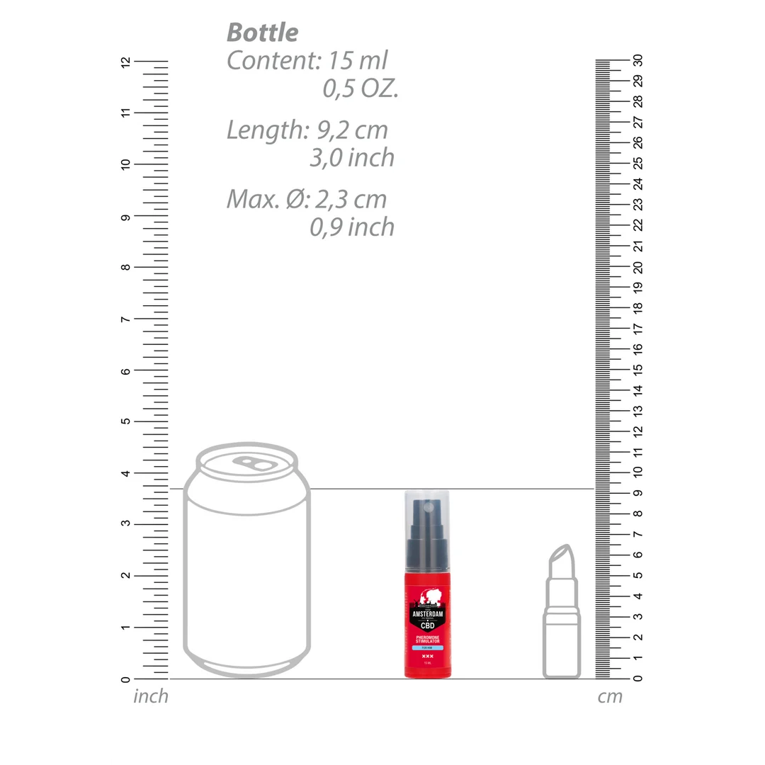 Pharmquests by Shots Original CBD Amsterdam stimolatore di feromoni da uomo, 15 ml - immagine 5