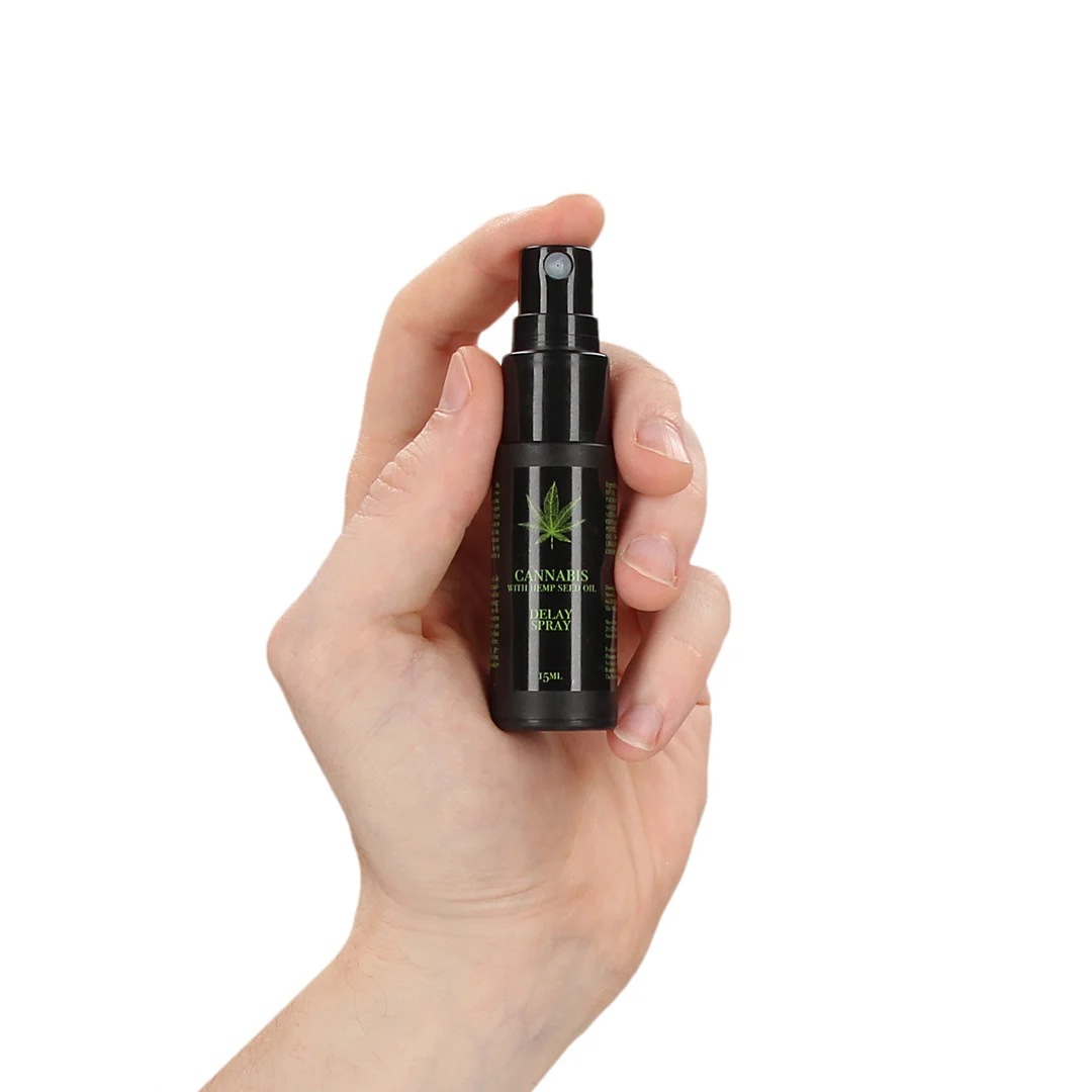 Spray ritardante Cannabis con olio di semi di canapa 15 ml - immagine 4