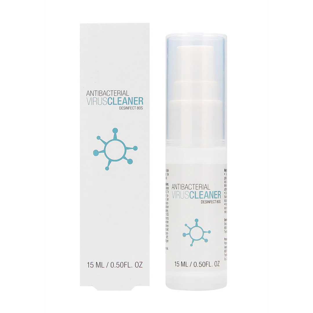 Virus Cleaner – Disinfettante per superfici dure e piccole – Neutro rispetto al genere – Pharmquests by Shots – 15 ml - immagine 1