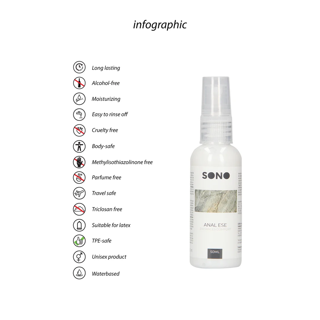 Sono by Shots crema anale anestetizzante 50 ml - immagine 1