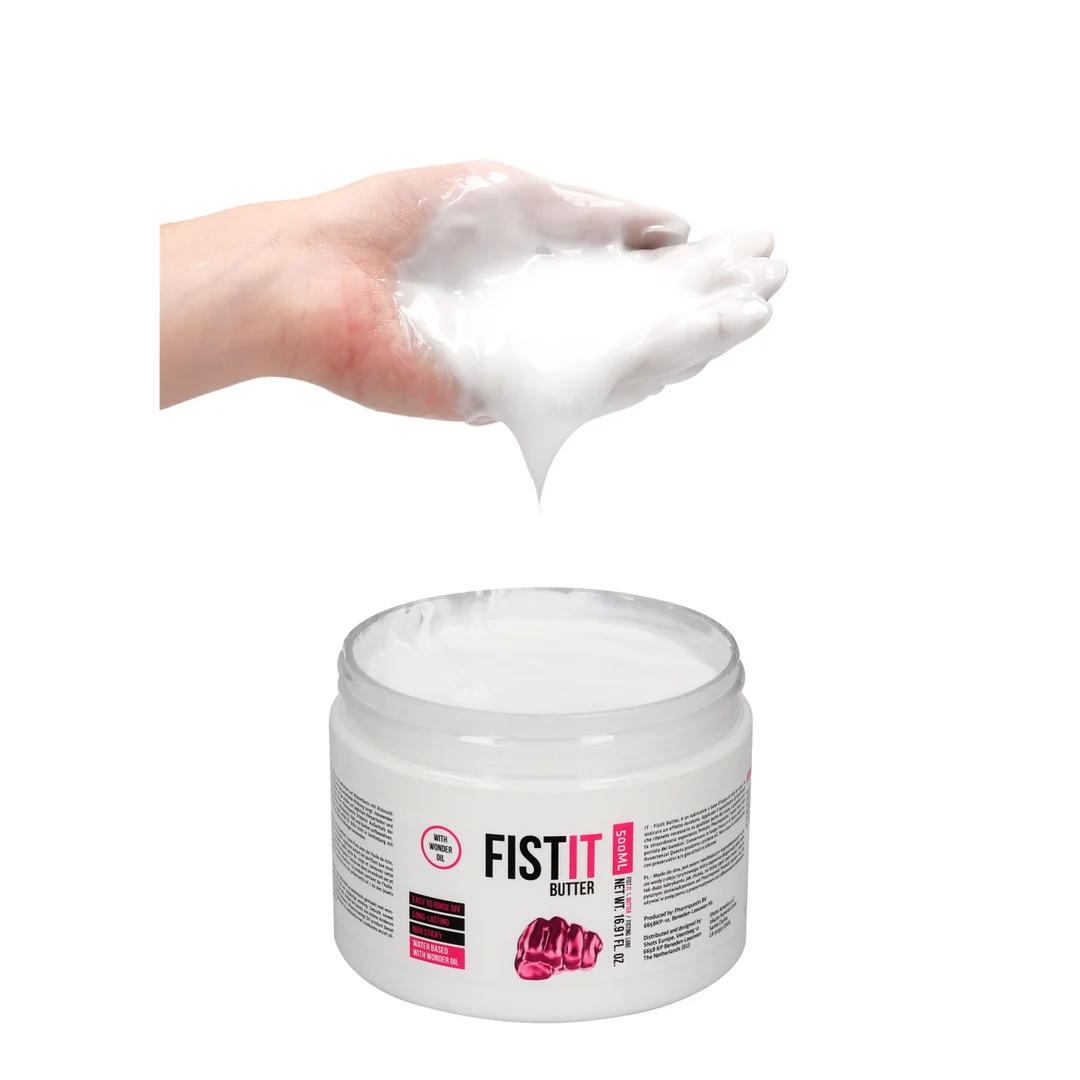 Lubrificante a base d'acqua, effetto prolungato, senza profumo e senza gusto, 500 ml, Fist It by Shots - immagine 5