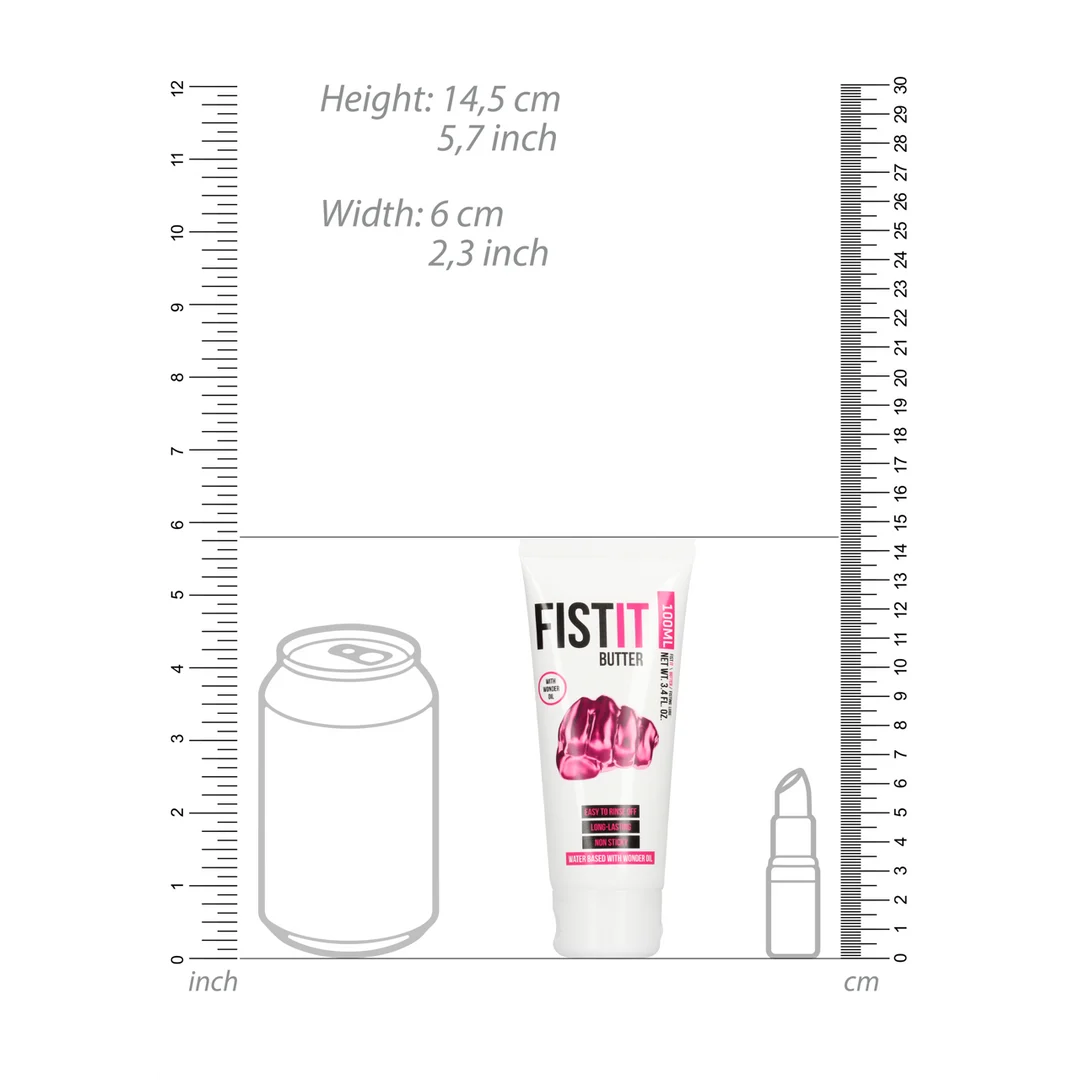 Fist It by Shots Sliding Butter a base d’acqua 100 ml - immagine 4