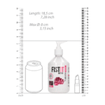 Lubrificante a base d’acqua, effetto duraturo con olio di ricino, senza profumo e senza sapore, 500 ml, Fist It by Shots - immagine 4