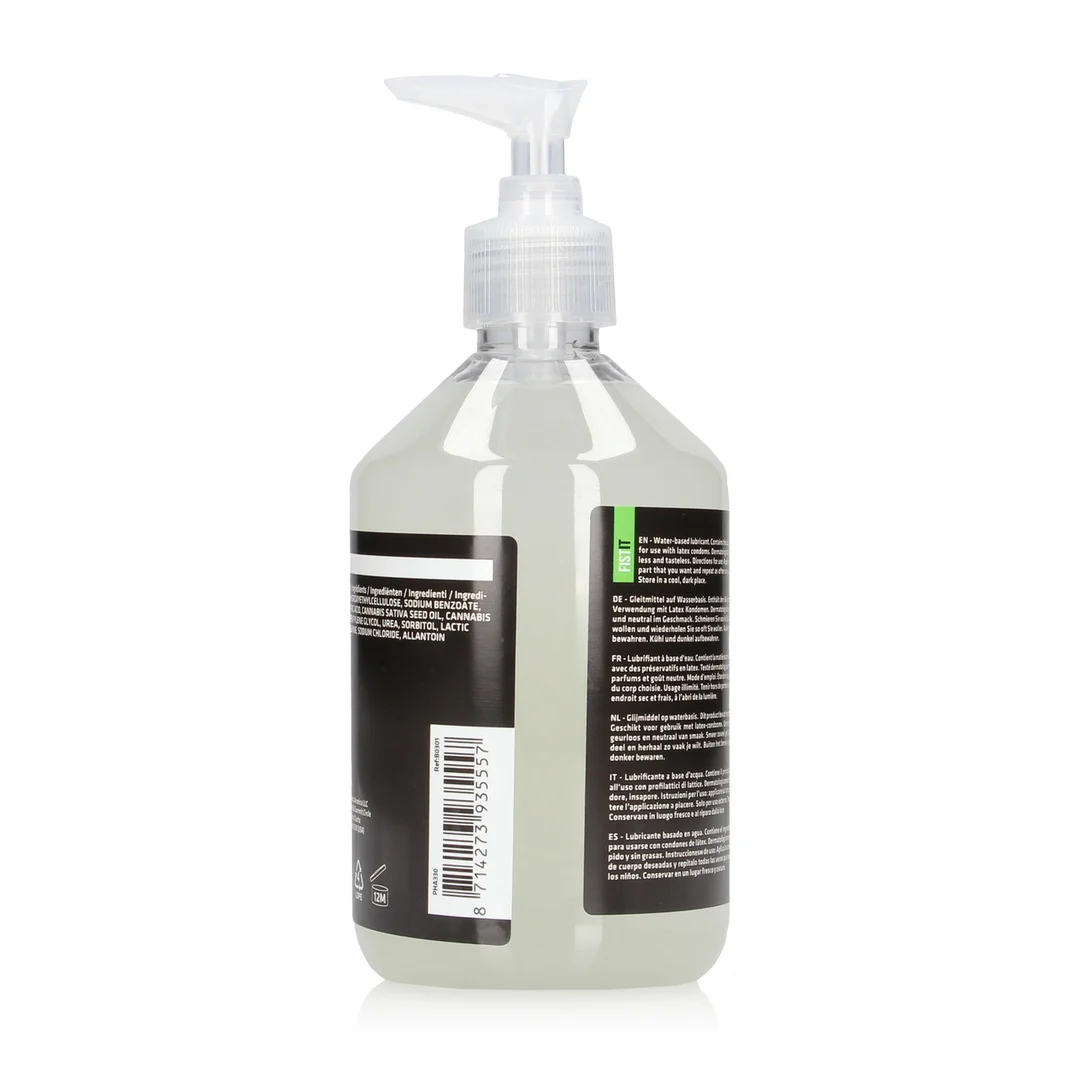 Fist It by Shots lubrificante al CBD 500 ml con pompa - immagine 1