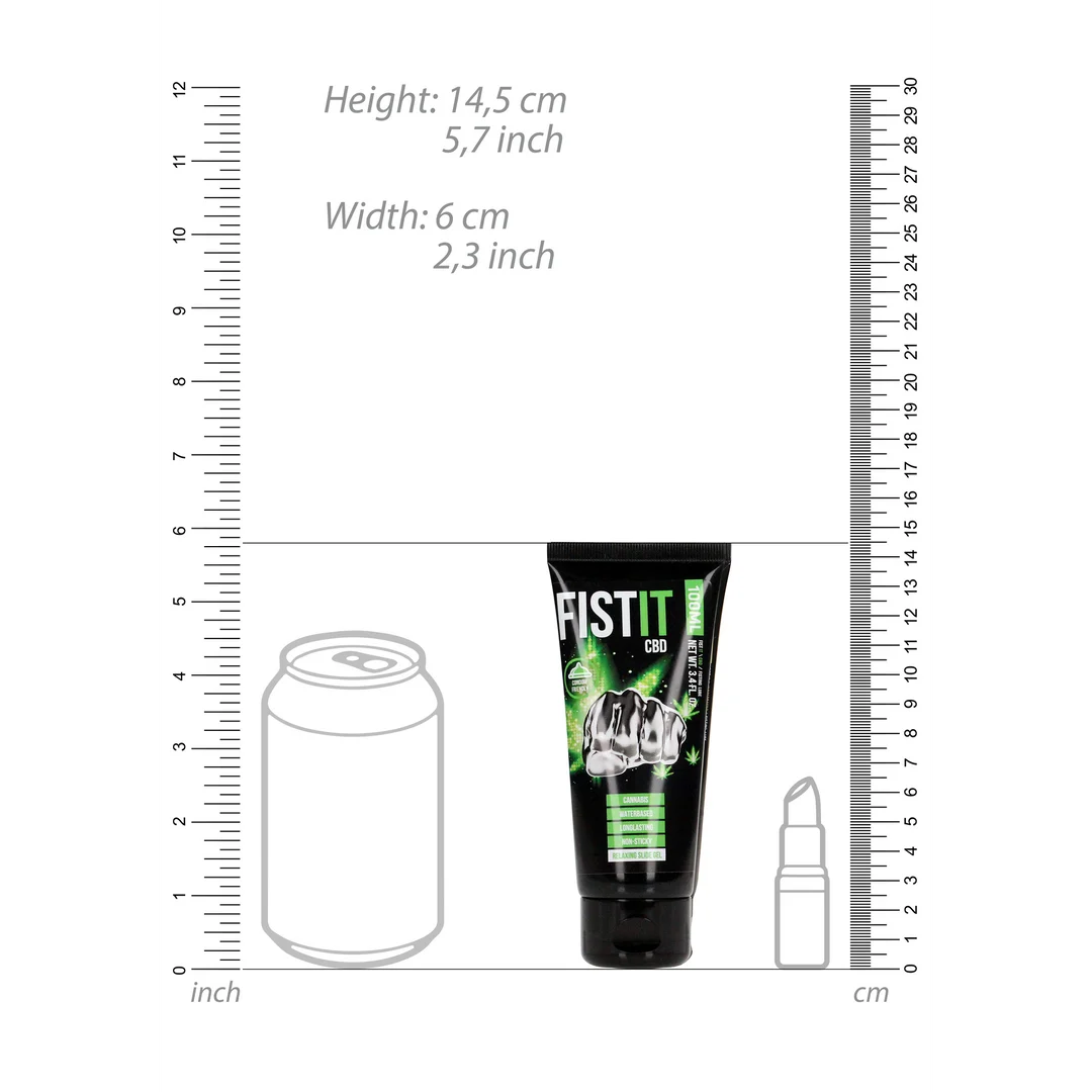 Fist It lubrificante al CBD 100 ml - immagine 4