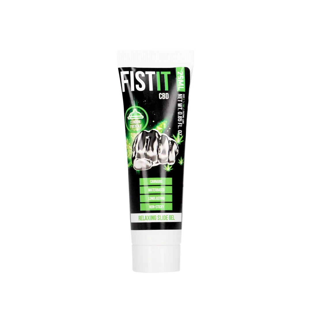 Lubrificante a base d’acqua con CBD attivo (cannabidiolo), testato dermatologicamente, senza profumo e insapore, 25 ml, Fist It by Shots - immagine 6