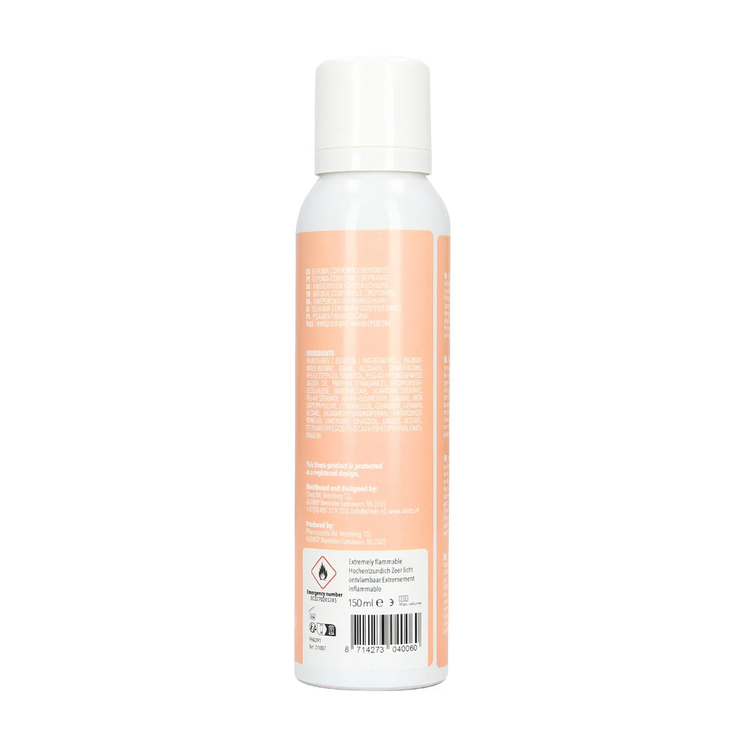 Pharmquests Crackling Body Foam al gelsomino, 150 ml - immagine 1
